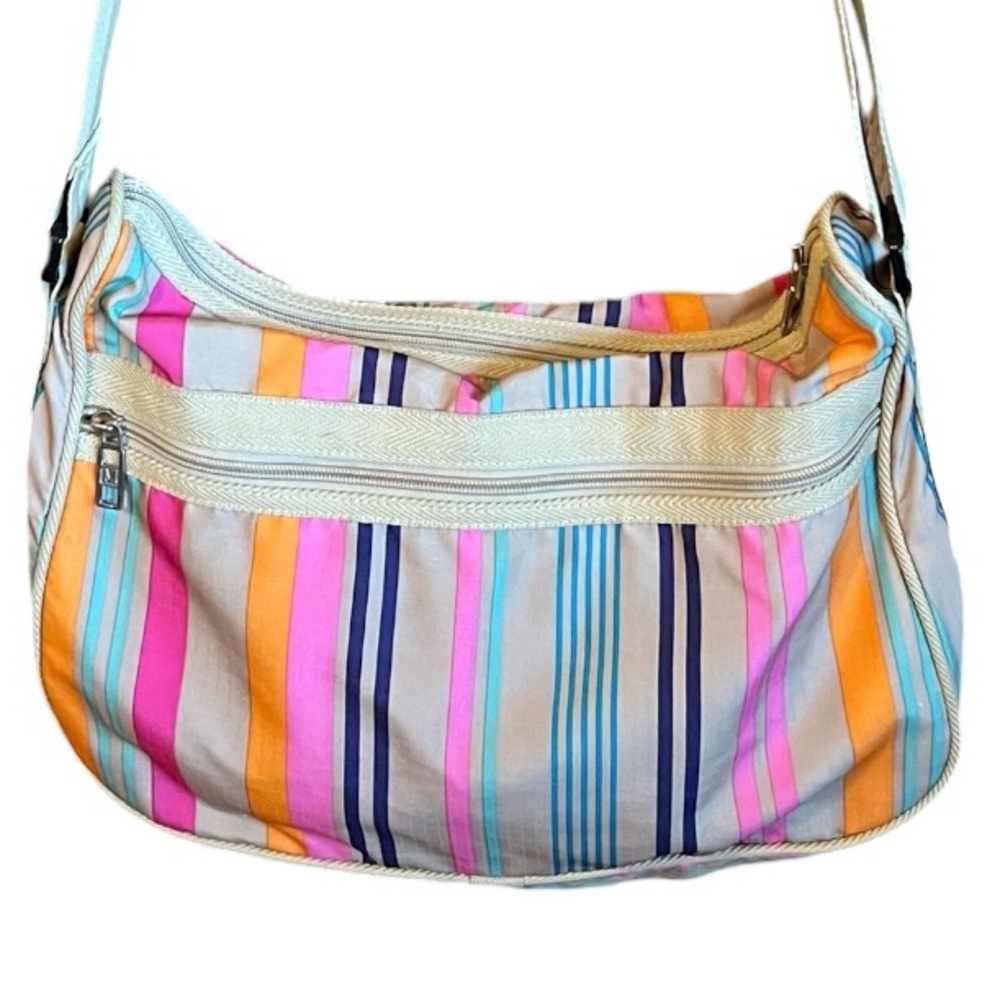 Mondo Colorful Striped Shoulder Bag